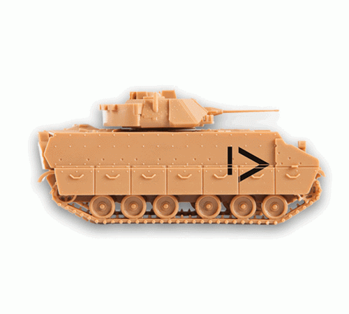 Сборная модель ZVEZDA Американская БМП Бредли, 1/100