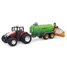 Р/У фермерский трактор Korody с цистерной поливалкой, двойные колеса 1/24 2.4G 6CH RTR