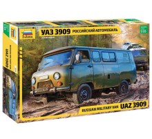Сборная модель ZVEZDA Российский автомобиль УАЗ 3909, 1/35