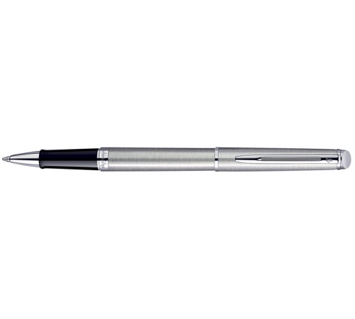 Роллерная ручка Waterman Hemisphere Essential Stainless Steel CT. Корпус и колпачок - сталь