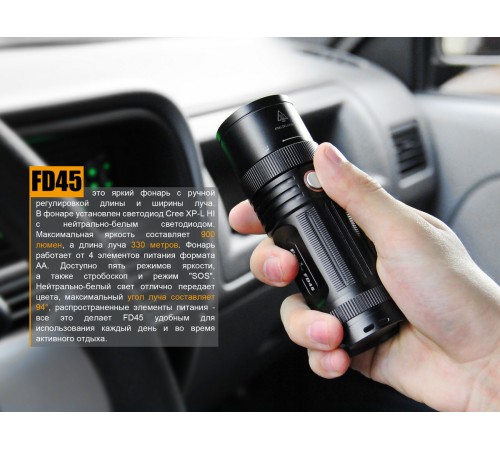 Фонарь Fenix FD45