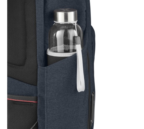 Рюкзак VICTORINOX Architecture Urban 2 Deluxe Backpack 15”, синий, полиэстер/кожа, 31x23x46 см, 23 л