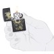 Зажигалка ZIPPO Gambling Design с покрытием Black Matte, латунь/сталь, чёрная, матовая, 38x13x57 мм