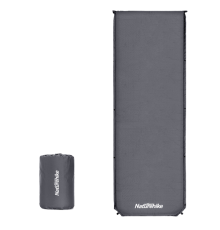 Коврик самонадувной туристический Naturehike D03 Dark Grey, 6927595711491
