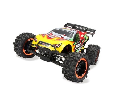 Радиоуправляемая трагги Remo Hobby EVO-R Brushless (зеленая) 4WD 2.4G 1/8 RTR