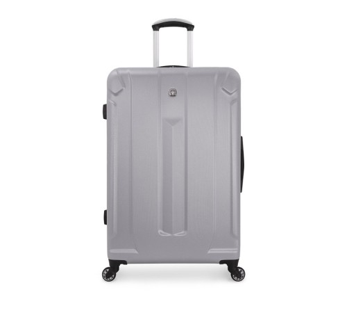 Чемодан WENGER ZURICH III, серебристый, АБС-пластик, 48x30x71 см, 105 л