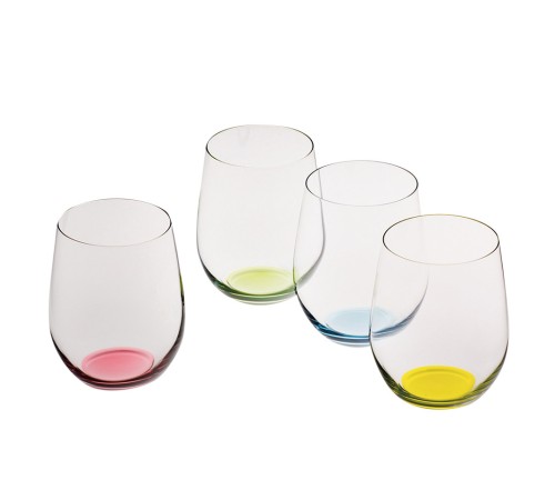 Подарочный набор из 4-х Riedel O Wine Tumbler Happy 