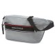 Сумка на пояс SWISSGEAR, светло-серая, полиэстер с плетением рип-стоп, 38 x 5 x 15 см