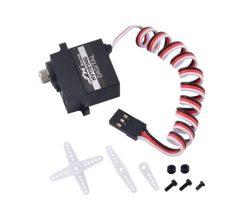 Сервомашинка цифровая JX Servo PDI-HV1151MG (15г/4.5/0.1/8.4V) влагозащищенная