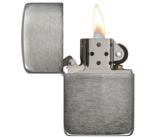 Зажигалка ZIPPO 1941 Replica ™ с покрытием Black Ice ®, латунь/сталь, чёрная, глянцевая, 38x13x57 мм