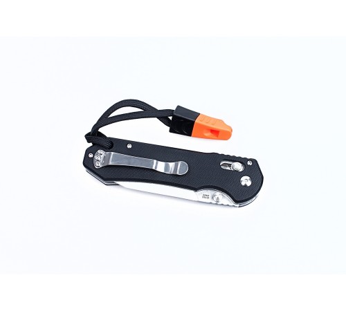 Нож Ganzo G7452-WS черный, G7452-BK-WS