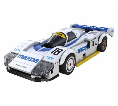 Конструктор CaDA спортивная машинка MAZDA 787B (#18) 1991 1/24 (242 детали)