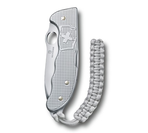 Нож охотника VICTORINOX Hunter Pro M Alox 130 мм, 4 функции, с фиксатором лезвия, серебристый