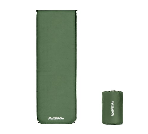 Коврик самонадувной туристический Naturehike D03 Army Green, 6927595773680