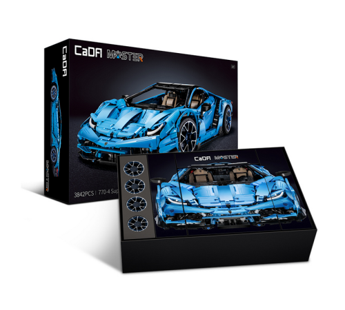 Конструктор CADA Lamborghini Centenario 770-4 (3842 детали)