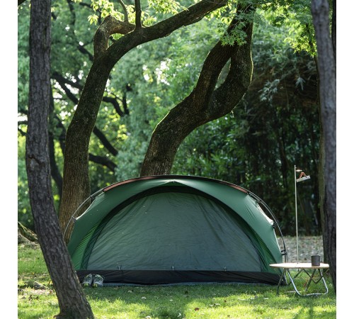 Палатка Naturehike Bear-UL2 NH20ZP108 20D двухместная, зеленая, 6927595747711