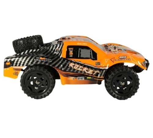 Радиоуправляемый шорт-корс Remo Hobby Rocket Brushless V2.0 (оранжевый) 4WD 2.4G 1/16 RTR