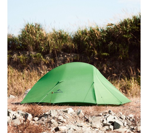 Палатка 2-местная Naturehike Cloud up Base CNK2450WS032 зеленый