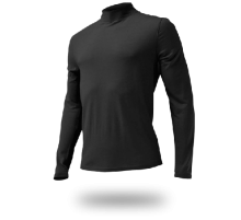 Футболка  мужская Wamur/ дл. рукав/ шерсть 220/ черный/ XL, Wamur9039XL