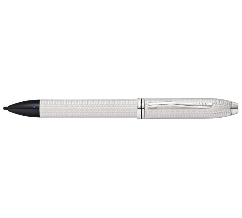 Стилус-ручка Cross Townsend E-Stylus с электронным кончиком. Цвет - платиновый.