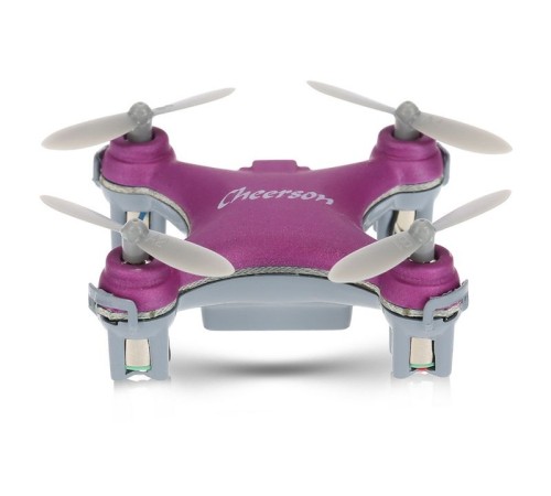 Р/У квадрокоптер Cheerson CX-10SE Mini RTF 2.4G (розовый)