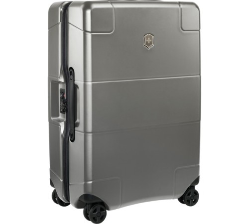 Чемодан VICTORINOX Lexicon, серый, 100% поликарбонат, 45x28x68 см, 73 л