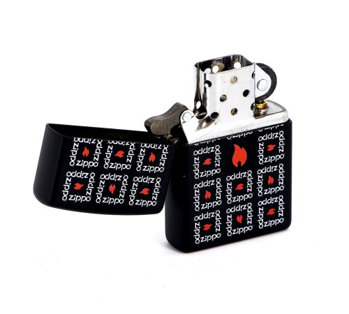 Зажигалка ZIPPO Classic с покрытием Black Matte, латунь/сталь, чёрная, матовая, 36x12x56 мм