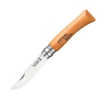 Нож Opinel №7, углеродистая сталь, рукоять из дерева бука, 113070