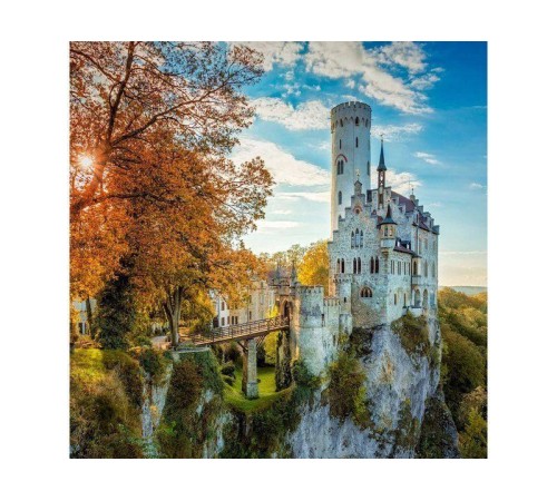 Картина мозаикой 30х30 ЗАМОК ЛИХТЕНШТАЙН (квадрат) (28 цветов)