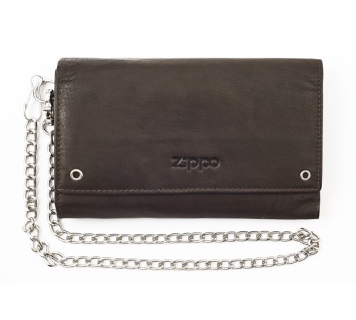 Бумажник байкера ZIPPO, цвет 