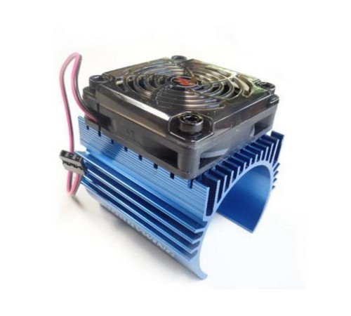 Радиатор двигателя с вентилятором Hobbywing Fan-COMBO C4 (вентилятор 5010+ радиатор 4465)