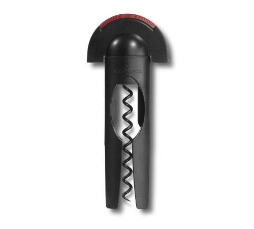 Штопор VICTORINOX с ножом для снятия фольги, сталь с тефлоновым покрытием, чёрный