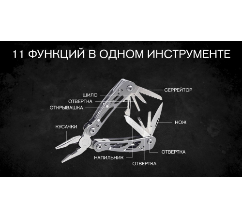 Мультитул Ganzo G104S самый компактный