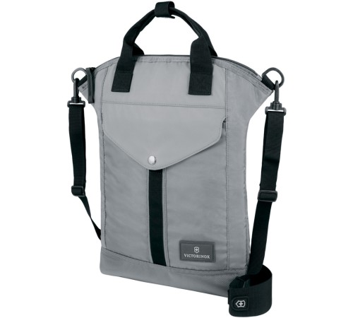 Сумка наплечная VICTORINOX Altmont™ 3.0 Slimline Tote 13'', серая, нейлон Versatek™, 31x6x41 см, 7 л