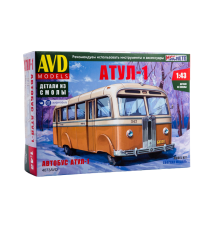 Сборная модель AVD Автобус Атул-1, 1/43