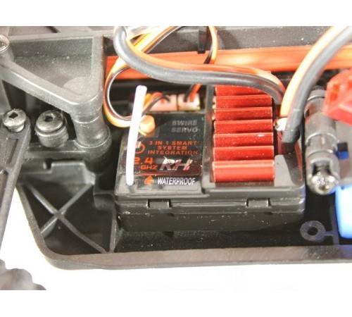 Радиоуправляемый монстр Remo Hobby SMAX V2.0 (синий) 4WD 2.4G 1/16 RTR