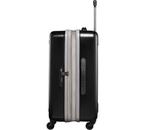 Чемодан VICTORINOX Etherius, чёрный, поликарбонат Bayer, 45x30x67 см, 65 л