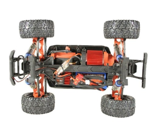 Радиоуправляемый монстр Remo Hobby SMAX UPGRADE V2.0 (синий) 4WD 2.4G 1/16 RTR