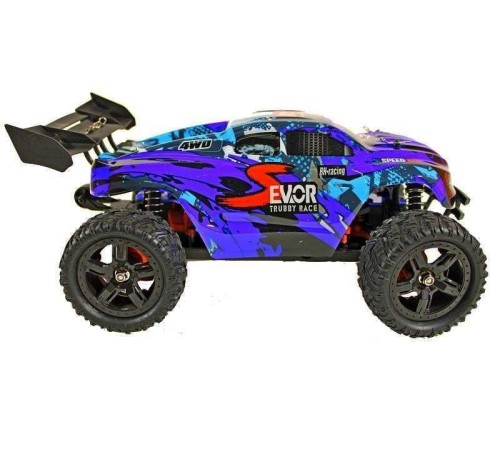 Радиоуправляемая трагги Remo Hobby S EVO-R UPGRADE (синяя) 4WD 2.4G 1/16 RTR