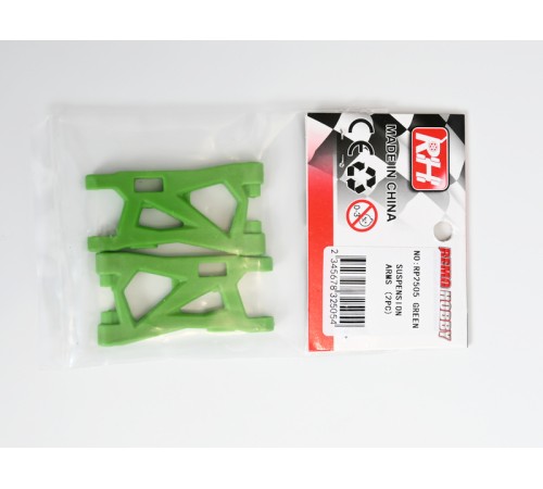 Рычаги подвески нижние для Remo Hobby 1/16, тюнинг, зеленые