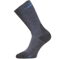 Носки Lasting WSM 504, wool+polypropylene, серый, размер M, WSM504-M
