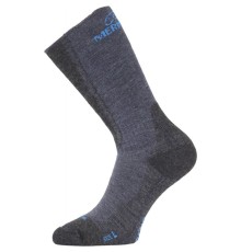 Носки Lasting WSM 504, wool+polypropylene, серый, размер L, WSM504-L