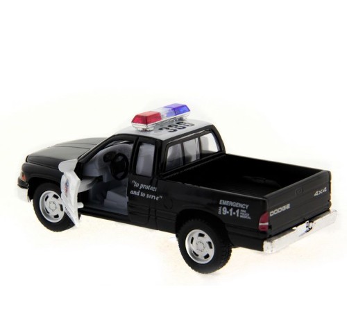 Машина Kinsmart 1:44 Dodge RAM Police инерция (1/12шт.) б/к