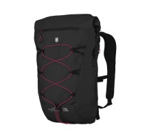 Рюкзак VICTORINOX Altmont Active L.W. Rolltop Backpack, чёрный, 100% нейлон, 30x19x46 см, 20 л
