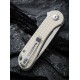 Складной нож CIVIVI Elementum D2 Steel Satin Finished Handle G10 Ivory