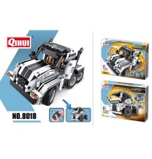Р/У конструктор Qihui Mechanical Master 2 в 1 Тягачи (379 деталей)