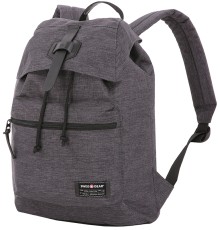 Рюкзак SWISSGEAR 13'', cерый, ткань Grey Heather/ полиэстер 600D PU , 29х13х40 см, 15 л