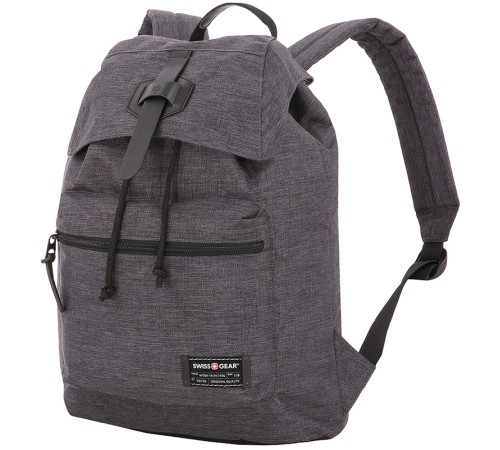 Рюкзак SWISSGEAR 13'', cерый, ткань Grey Heather/ полиэстер 600D PU , 29х13х40 см, 15 л