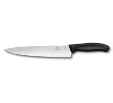 Нож разделочный VICTORINOX SwissClassic, 22 см, чёрный, в картонном блистере
