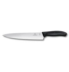 Нож разделочный VICTORINOX SwissClassic, 22 см, чёрный, в картонном блистере